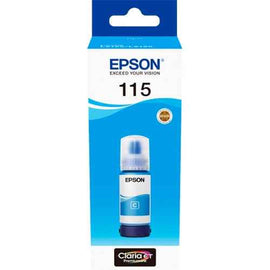 Recharge d'encre Epson 115 EcoTank (C13T07D24A), cyan