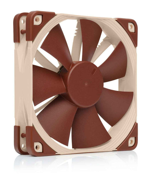 Noctua NOC-NF-F12-PWM Ventilateur pour boîtier d'ordinateur 12 cm Beige, Marron 1 pièce(s)