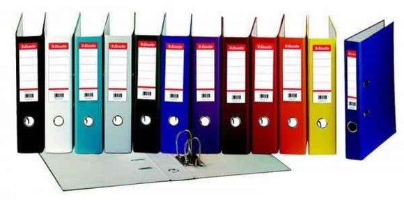 Binder Esselte, A4 / 75 mm, economic, gray 0802-007