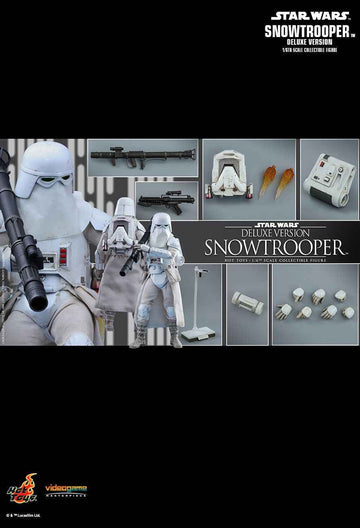 Figurine Hot Toys VGM24 - Star Wars Battlefront - Snowtrooper Deluxe Version