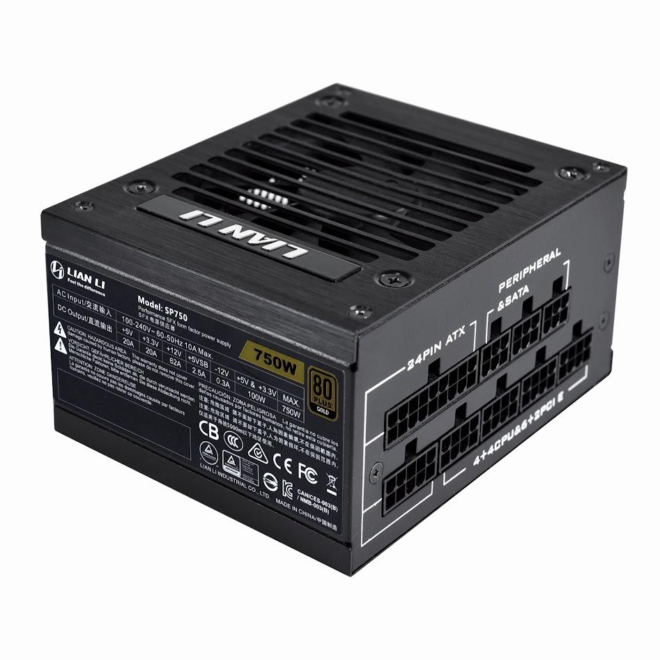 Alimentation Lian Li 80 PLUS Gold SFX - 750 watts