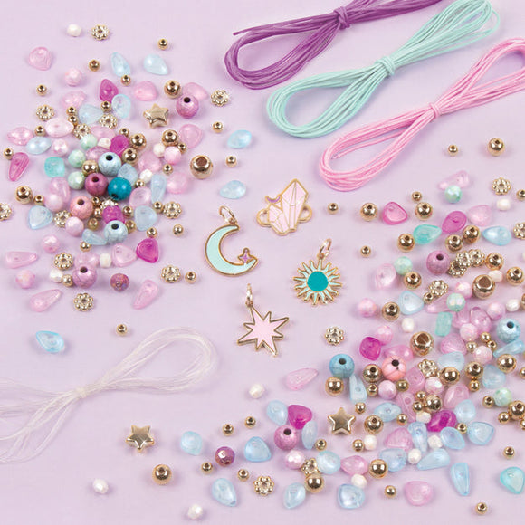 MAKE IT REAL DIY Bracelets set Celestial stones