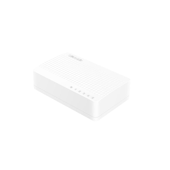SWITCH Tenda 5 porturi 10/100 Mbps, fanless "S105" (timbru verde 0.8 lei)