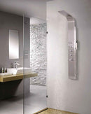 Colonne de douche hydromassante GRANDE ELEA en acier inoxydable 165 cm