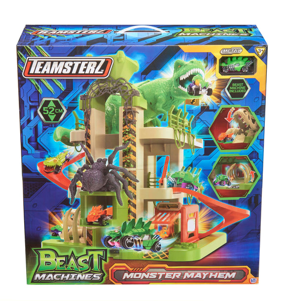 Coffret de jeu teamsterz beast machines : chaos monstrueux