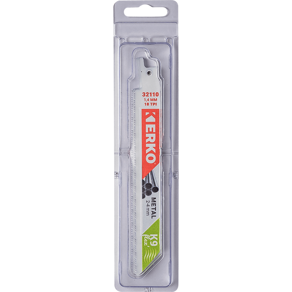 Lame sabre erko 150x19x09 18t metal k9 etui 5