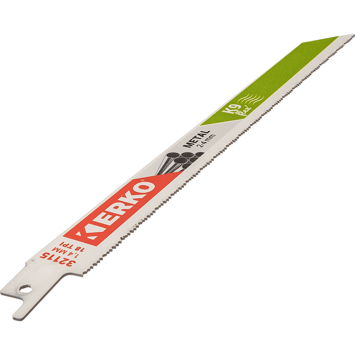 Lame sabre erko 228x19x09 18t metal k9 etui 5