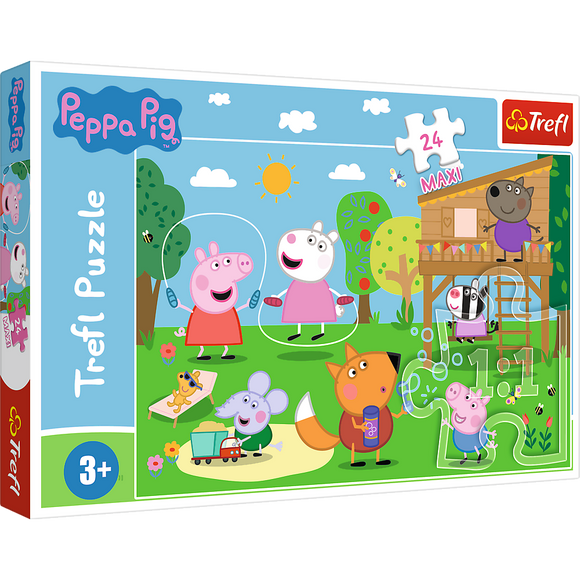 TREFL PEPPA PIG Maxi puzzle, 24 pcs
