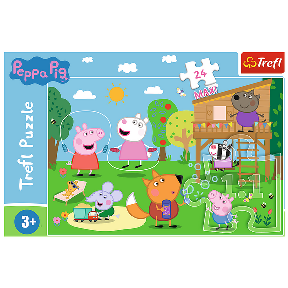 TREFL PEPPA PIG Maxi puzzle, 24 pcs