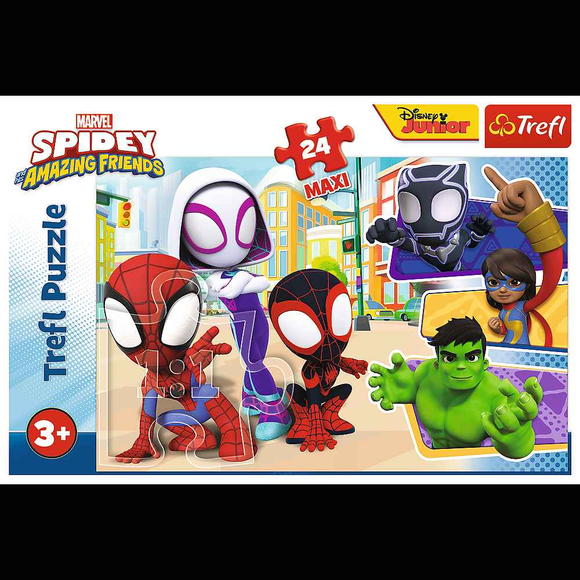 TREFL SPIDER-MAN maxi puzzle 24 pièces Spidey
