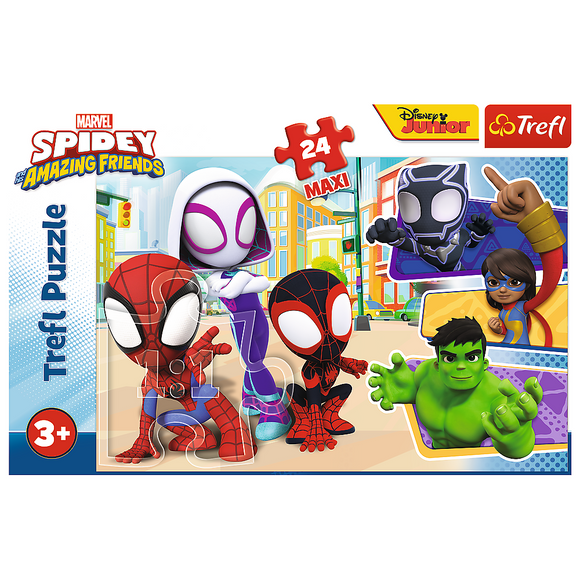 TREFL SPIDER-MAN maxi puzzle 24 pièces Spidey