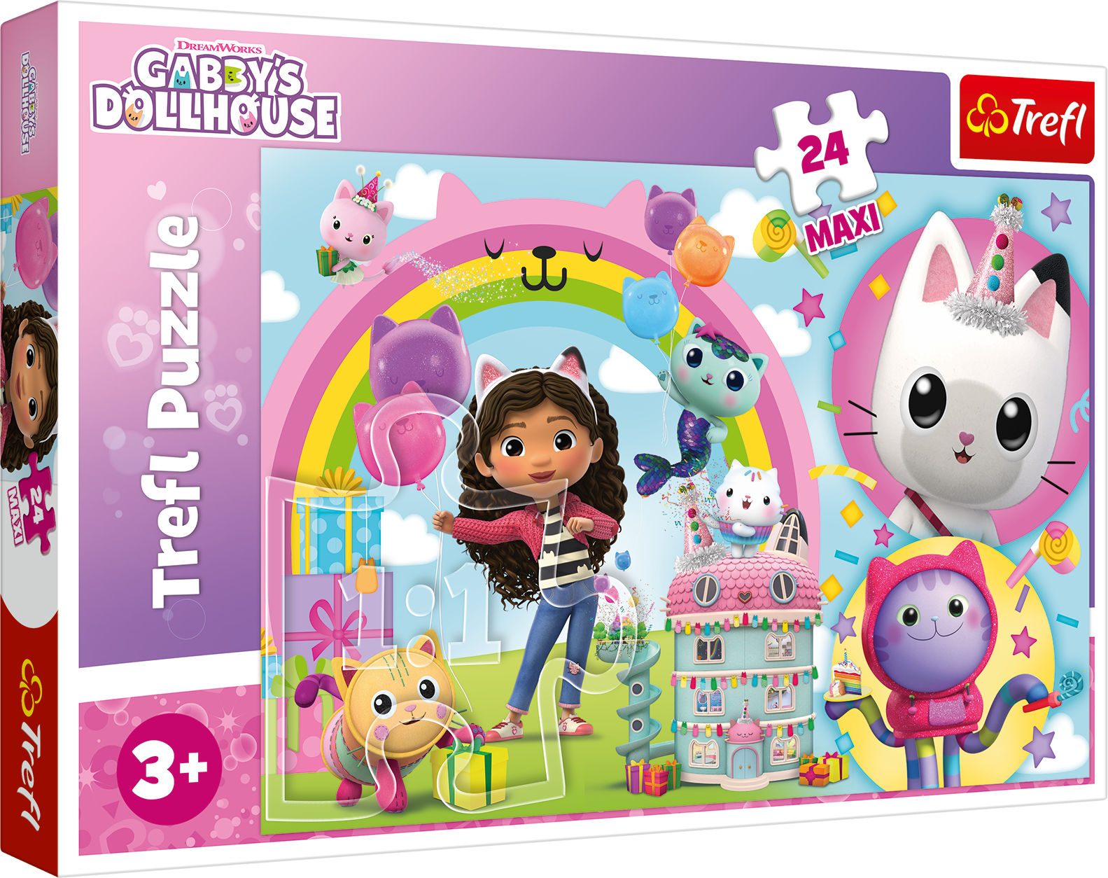 Puzzle maxi trefl gabby's dollhouse 24 pièces