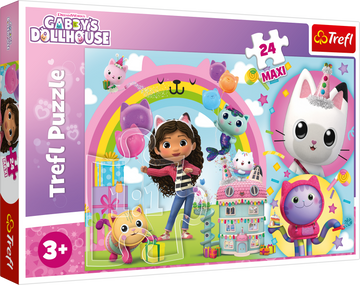 Puzzle maxi trefl gabby's dollhouse 24 pièces