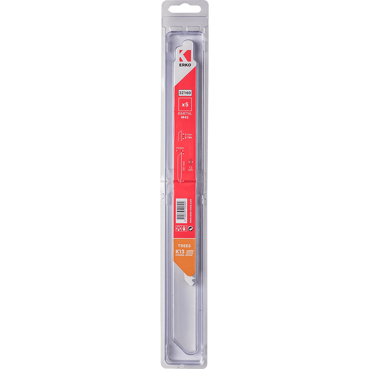 Lame sabre erko 241x19x13 5t trees k13 etui 5
