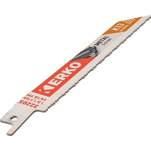 Lame sabre erko 150x19x13 14/18t metal k13 etui 5