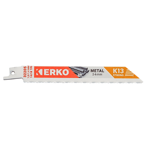 Lame sabre erko 150x19x13 14/18t metal k13 etui 5