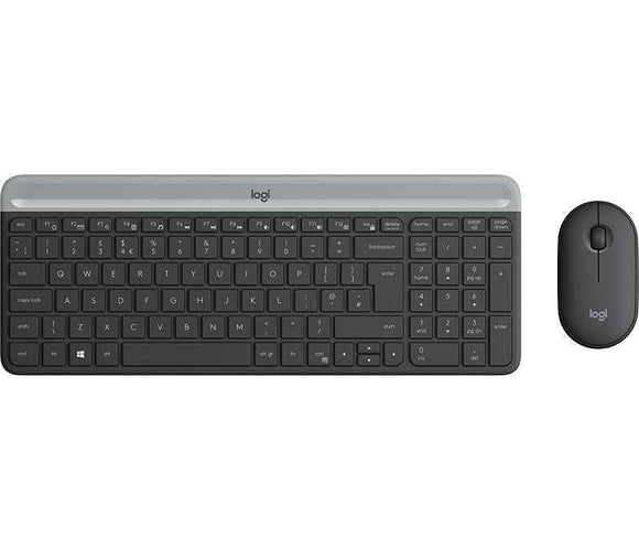 Logitech MK470 Wireless Keyboard and Mouse Combo Graphite