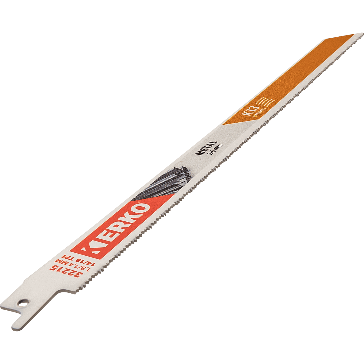 Lame sabre erko 300x19x13 14/18t metal k13 etui 5