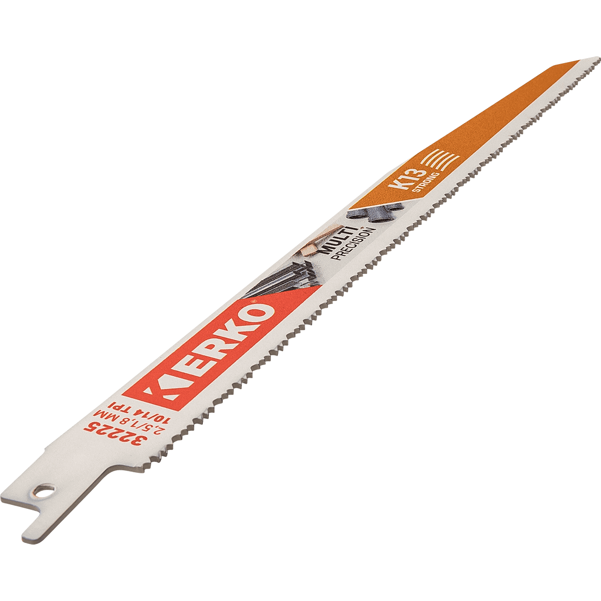 Lame sabre erko 228x19x13 10/14t multi k13 etui 5