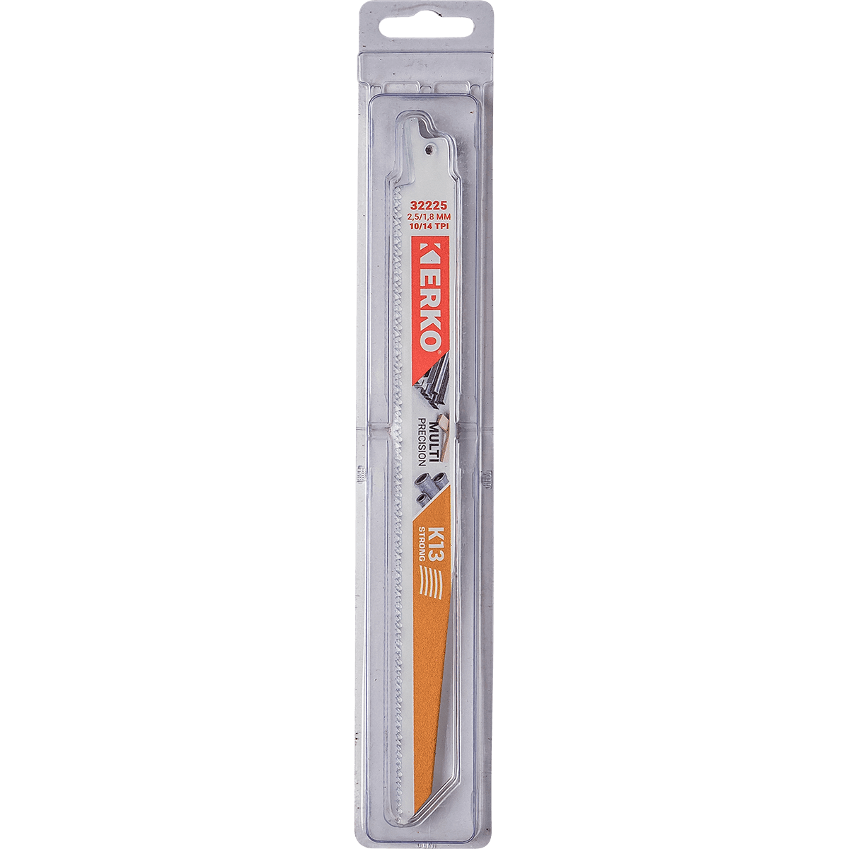 Lame sabre erko 228x19x13 10/14t multi k13 etui 5