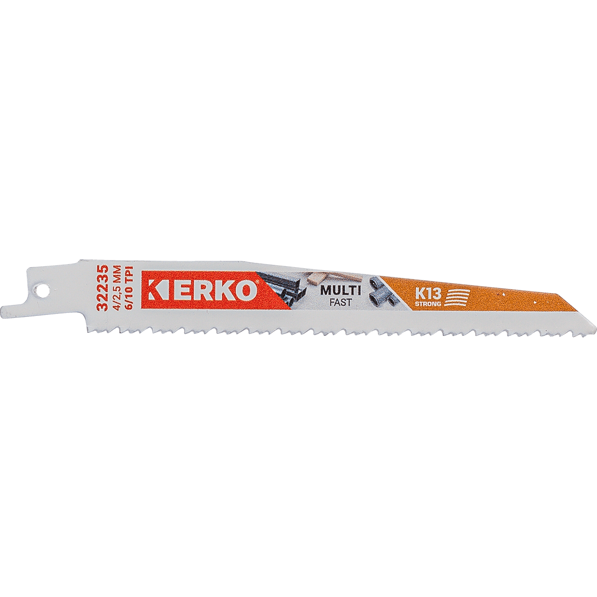 Lame sabre erko 150x19x13 6/10t multi k13 etui 5