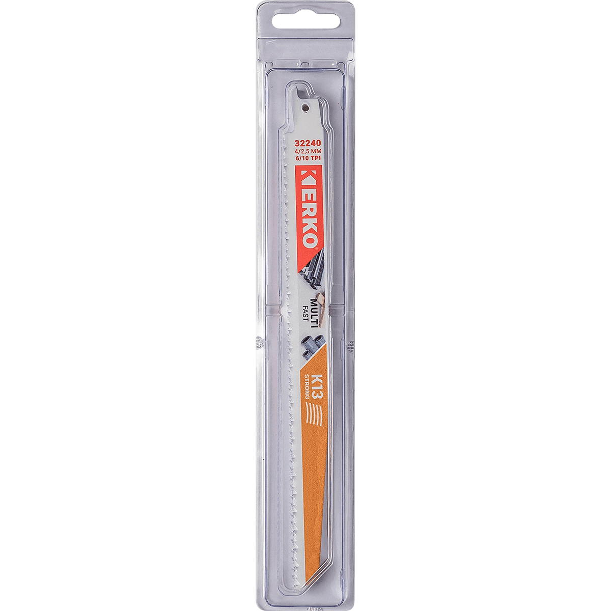 Lame sabre erko 228x19x13 6/10t multi k13 etui 5