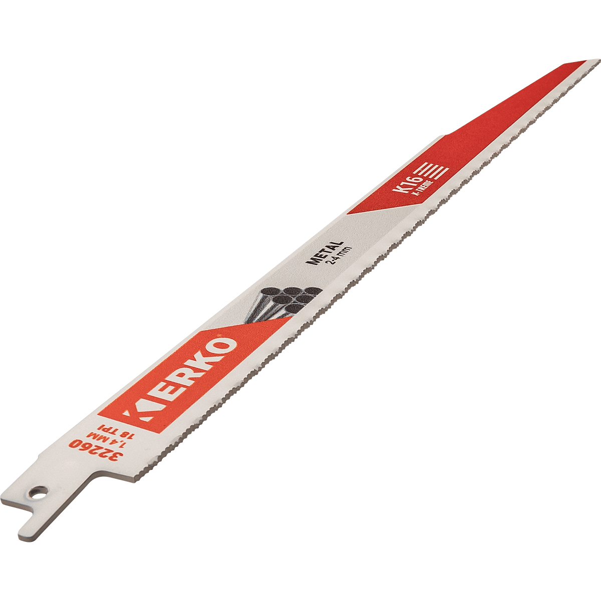 Lame sabre erko 300x22x16 18t metal k16 etui 5