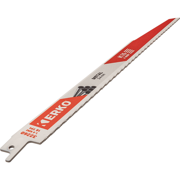 Lame sabre erko 300x22x16 18t metal k16 etui 5