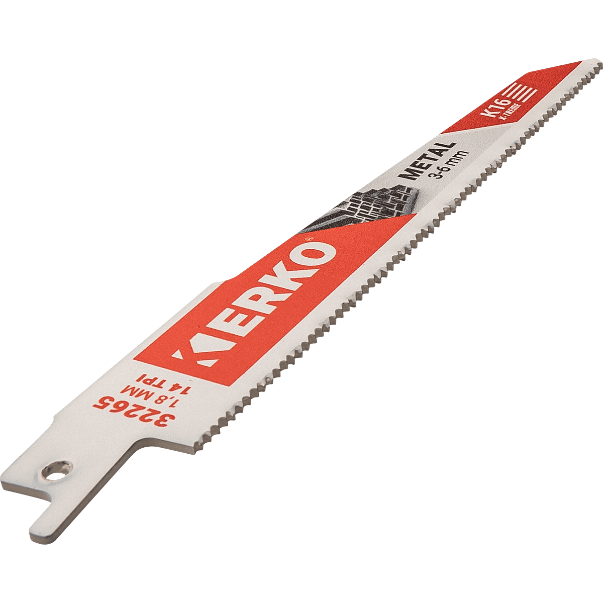 Lame sabre erko 150x22x16 14t metal k16 etui 5