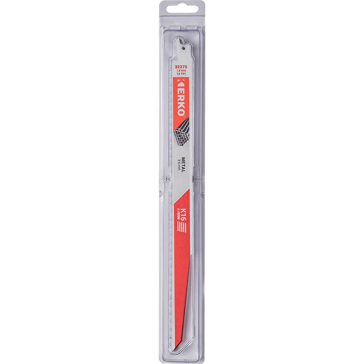 Lame sabre erko 300x22x16 14t metal k16 etui 5