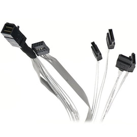 Microsemi ADAPTEC I-HDMSAS-4SATA-SB.8M 0.8 m 6 Gbit/s Grey