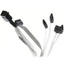 Microsemi ADAPTEC I-HDMSAS-4SATA-SB.8M 0.8 m 6 Gbit/s Grey-2