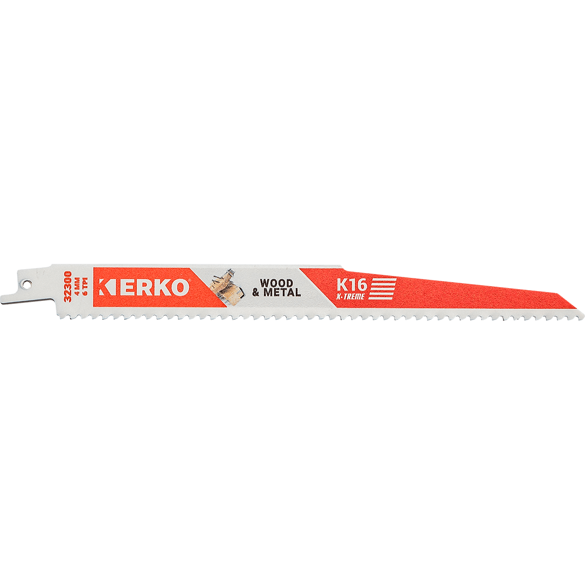 Lame sabre erko 228x22x16 6t wood k16 etui 5