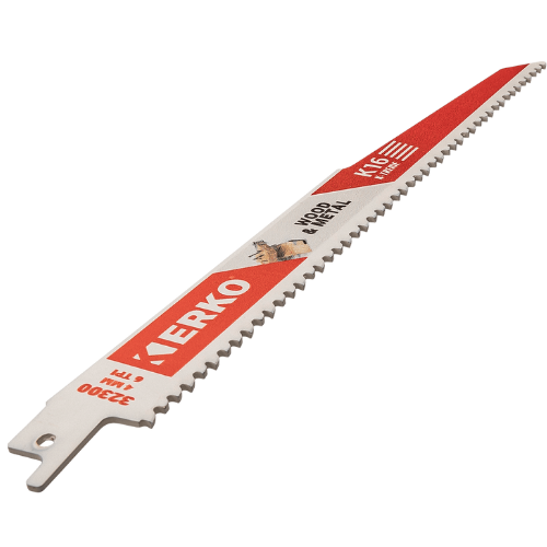 Lame sabre erko 228x22x16 6t wood k16 etui 5