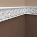 Cimaise 151319 Profhome Moulure décorative style Néo-Classicisme blanc 2 m