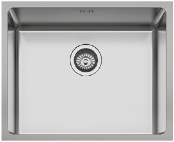 Évier à encastrer en acier inoxydable BALANE 54x44 cm