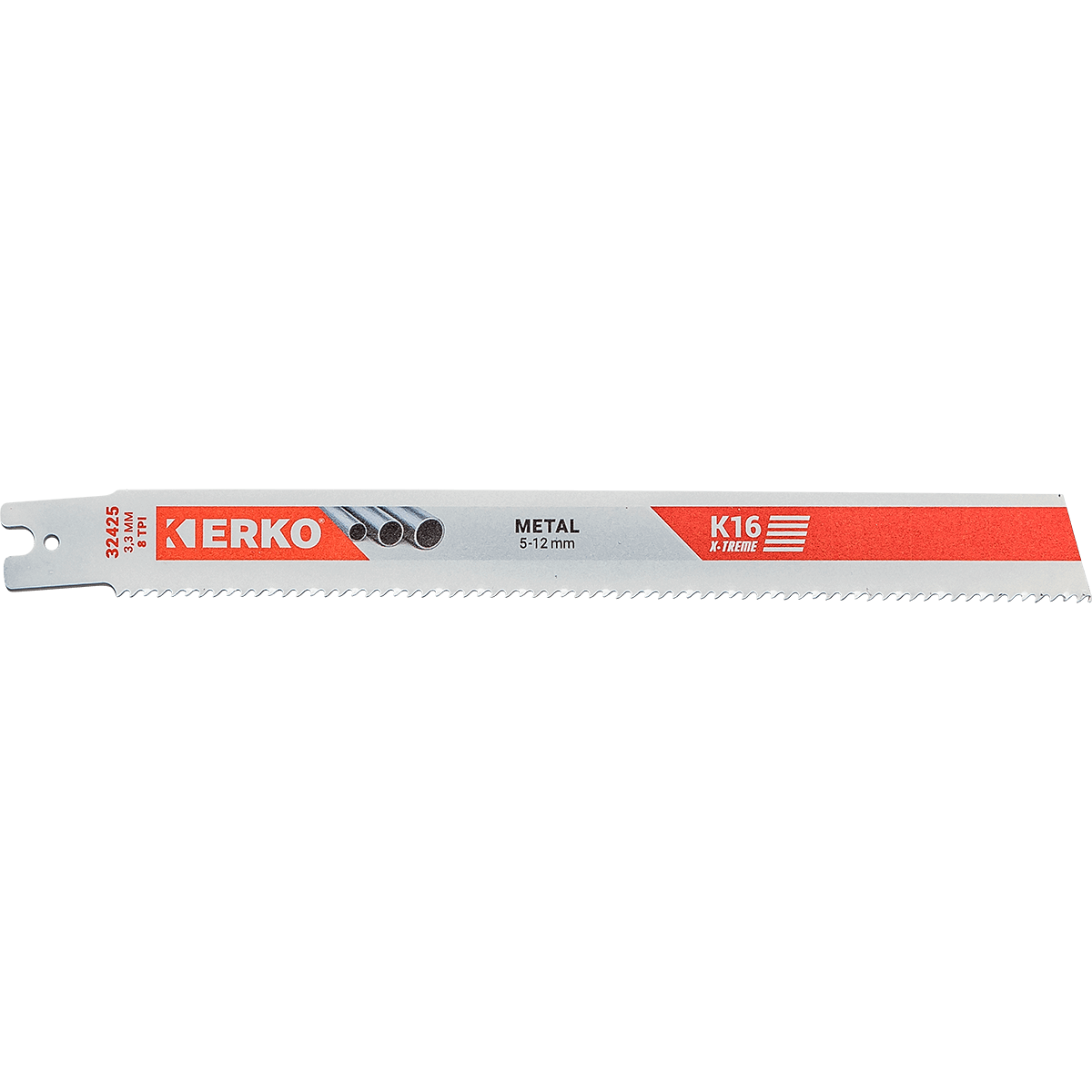 Lame sabre erko 250x25x16 att rems 8t k16 etui 5