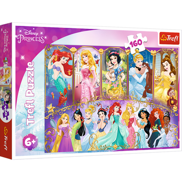 TREFL DISNEY PRINCESS puzzle 160 pcs