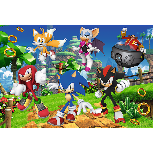 Puzzle TREFL SONIC, 160 pièces