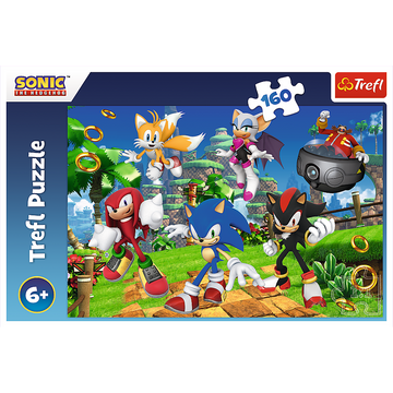 Puzzle TREFL SONIC, 160 pièces