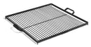 Grille de cuisson carrée pour brasero en acier