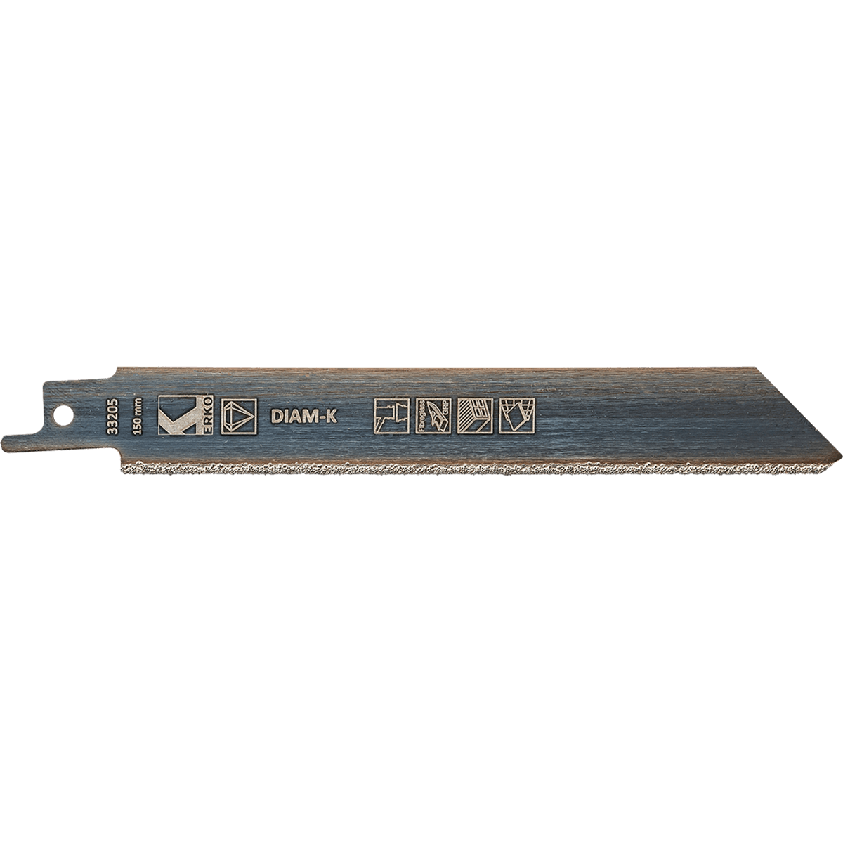 Lame sabre erko diamant diam-k 150 mm etui 2
