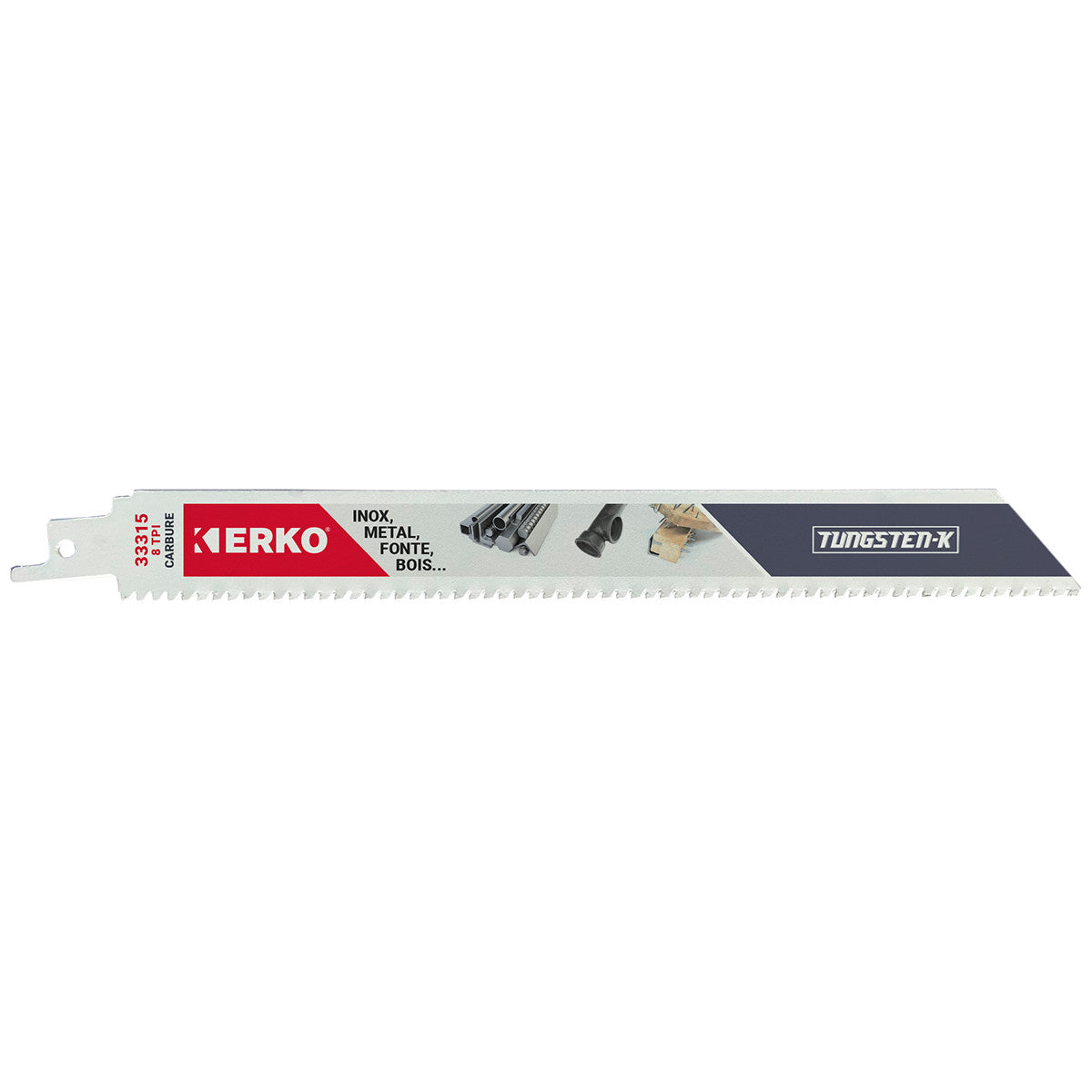 Lame sabre erko tungsten-k 230 mm etui 2