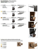 Douche de piscine solaire SQUARE, douche extérieure 40L