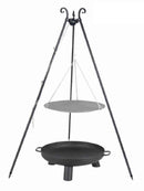 WOK spécial brasero sur trépied + brasero BALI