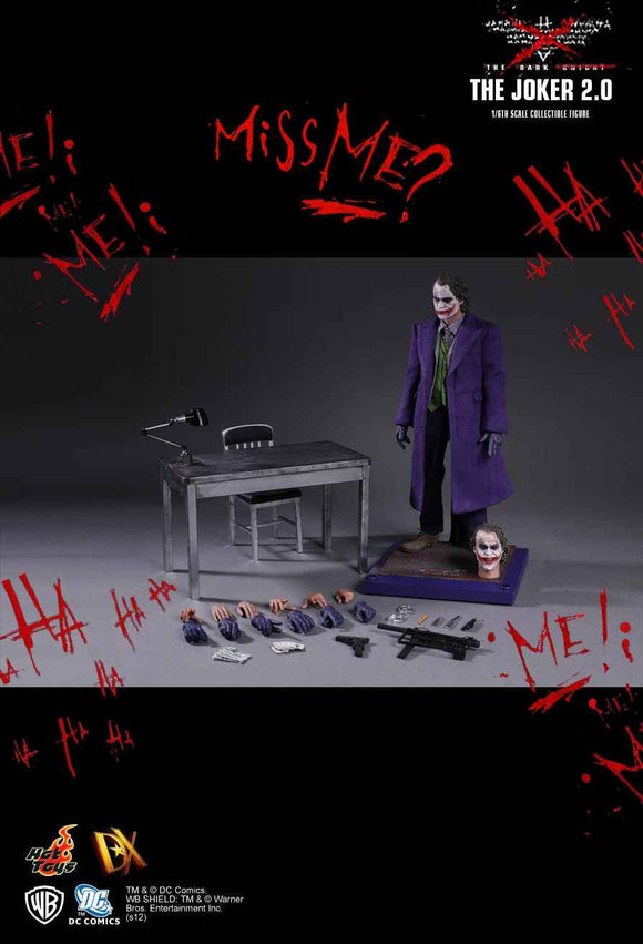 Figurine Hot Toys DX11 - DC Comics - The Dark Knight - The Joker 2.0 Deluxe Version
