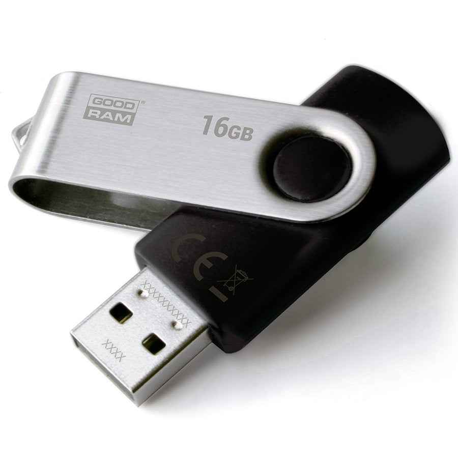 Goodram UTS2 USB flash drive 16 GB USB Type-A 2.0 Black,Silver