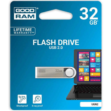 Goodram 32GB USB 2.0 USB flash drive USB Type-A Black,Silver
