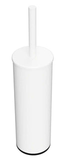 Brosse de toilette murale WHITE en laiton blanc 38 cm