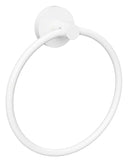 Anneau de serviette WHITE en laiton blanc 15 cm